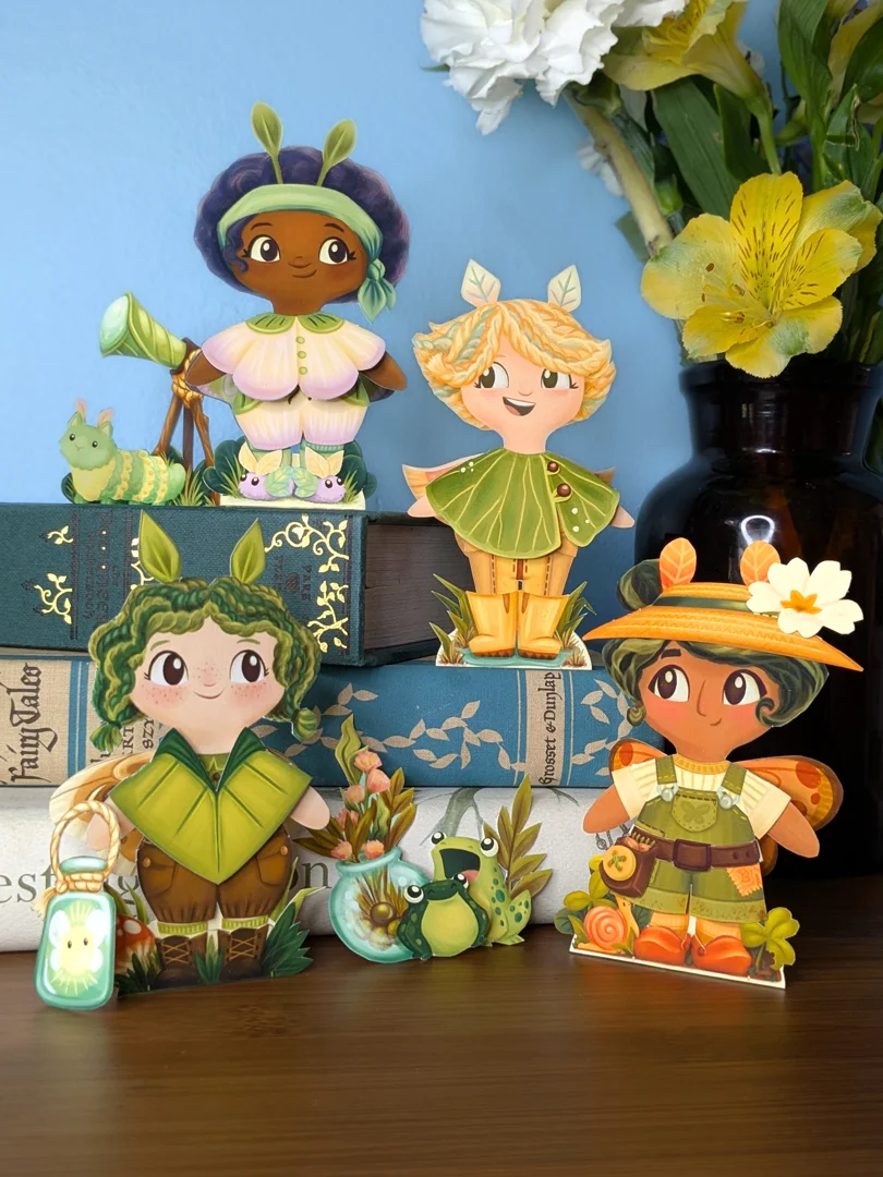 Dressed Paper Dolls