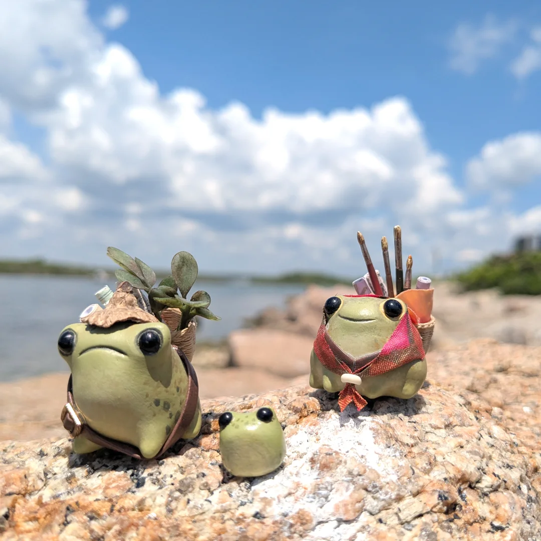 Frogs Outside 3